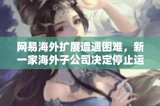 网易海外扩展遭遇困难，新一家海外子公司决定停止运营引发关注