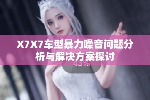 X7X7车型暴力噪音问题分析与解决方案探讨