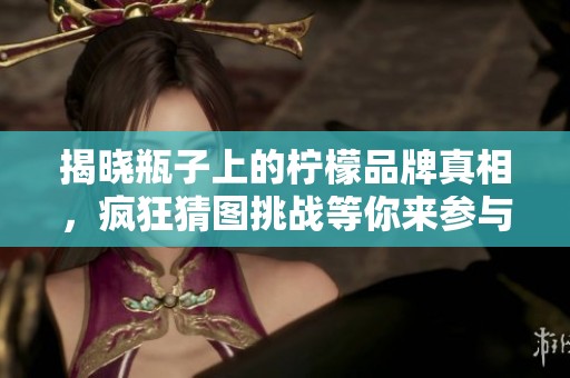 揭晓瓶子上的柠檬品牌真相，疯狂猜图挑战等你来参与，快来淼深手游网！