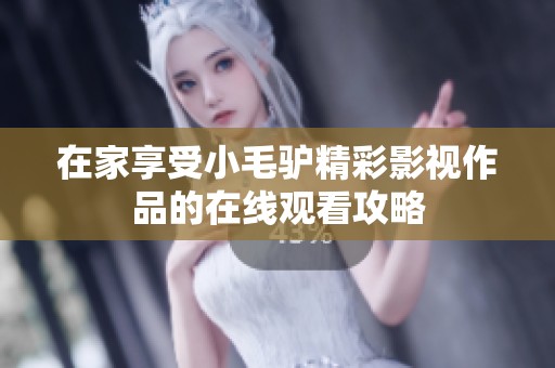 在家享受小毛驴精彩影视作品的在线观看攻略