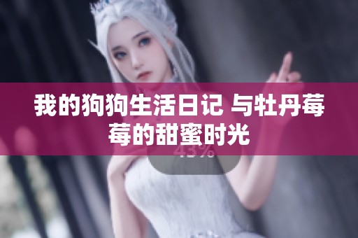 我的狗狗生活日记 与牡丹莓莓的甜蜜时光