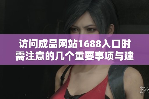 访问成品网站1688入口时需注意的几个重要事项与建议