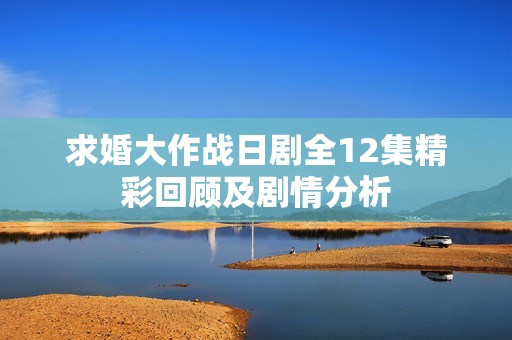 求婚大作战日剧全12集精彩回顾及剧情分析