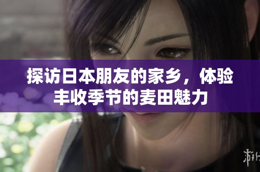 探访日本朋友的家乡，体验丰收季节的麦田魅力