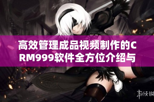 高效管理成品视频制作的CRM999软件全方位介绍与应用指南