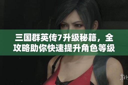 三国群英传7升级秘籍，全攻略助你快速提升角色等级技巧揭秘
