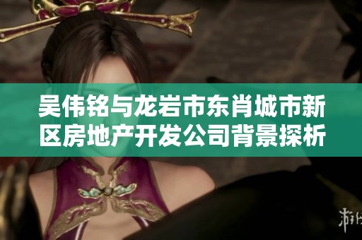 吴伟铭与龙岩市东肖城市新区房地产开发公司背景探析