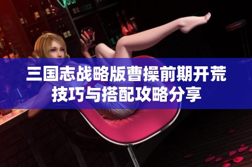 三国志战略版曹操前期开荒技巧与搭配攻略分享