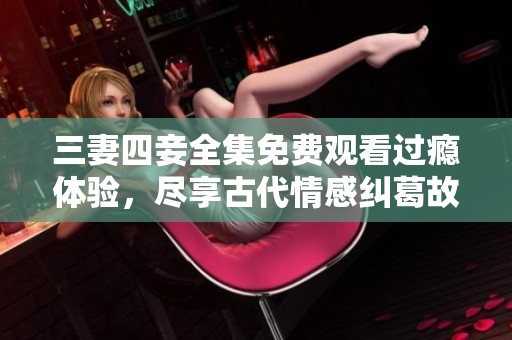 三妻四妾全集免费观看过瘾体验，尽享古代情感纠葛故事