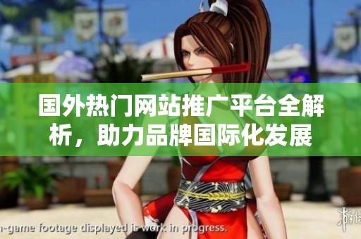 国外热门网站推广平台全解析，助力品牌国际化发展