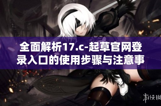全面解析17.c-起草官网登录入口的使用步骤与注意事项