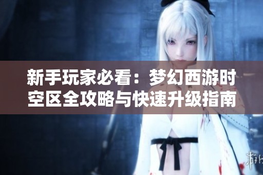 新手玩家必看：梦幻西游时空区全攻略与快速升级指南