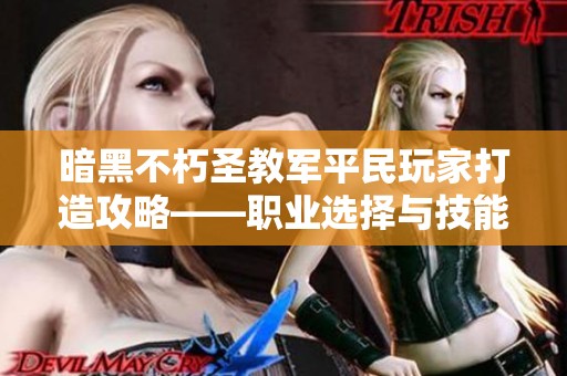 暗黑不朽圣教军平民玩家打造攻略——职业选择与技能提升全解析