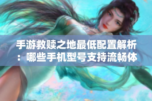 手游救赎之地最低配置解析：哪些手机型号支持流畅体验