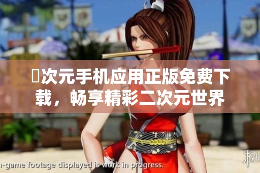 囧次元手机应用正版免费下载，畅享精彩二次元世界