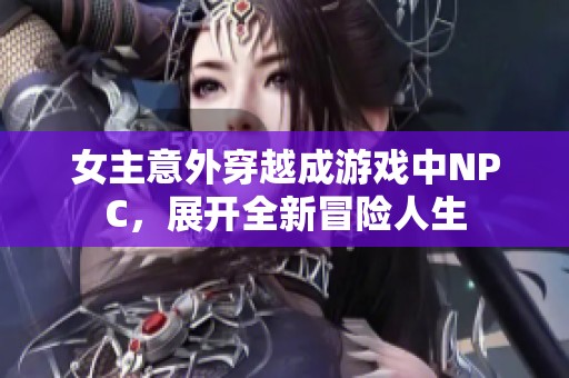 女主意外穿越成游戏中NPC，展开全新冒险人生