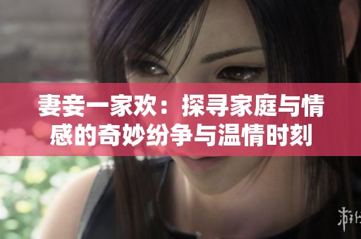 妻妾一家欢：探寻家庭与情感的奇妙纷争与温情时刻