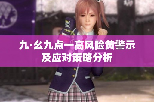 九·幺九点一高风险黄警示及应对策略分析