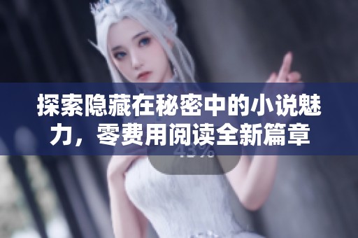 探索隐藏在秘密中的小说魅力，零费用阅读全新篇章