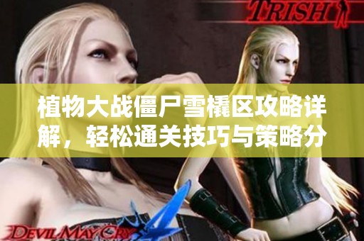 植物大战僵尸雪橇区攻略详解，轻松通关技巧与策略分享