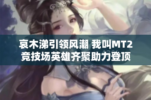 哀木涕引领风潮 我叫MT2竞技场英雄齐聚助力登顶