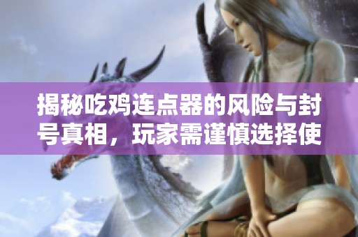 揭秘吃鸡连点器的风险与封号真相，玩家需谨慎选择使用方式