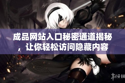 成品网站入口秘密通道揭秘，让你轻松访问隐藏内容