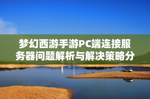 梦幻西游手游PC端连接服务器问题解析与解决策略分享