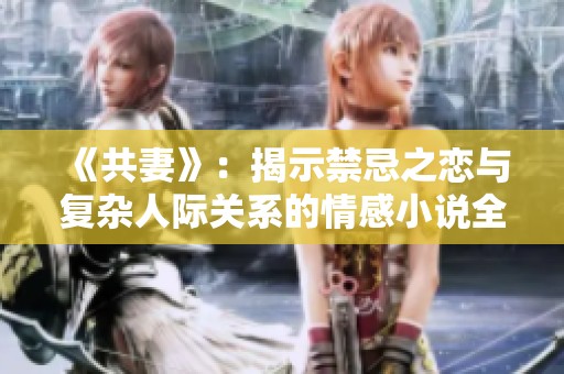 《共妻》：揭示禁忌之恋与复杂人际关系的情感小说全新解析与分享