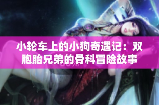 小轮车上的小狗奇遇记：双胞胎兄弟的骨科冒险故事
