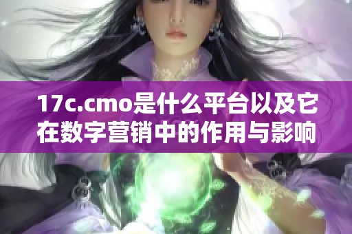 17c.cmo是什么平台以及它在数字营销中的作用与影响分析