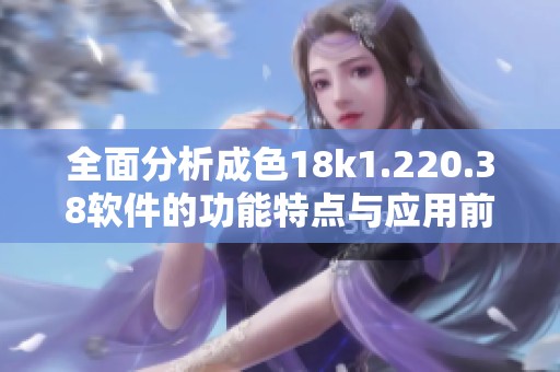 全面分析成色18k1.220.38软件的功能特点与应用前景探讨
