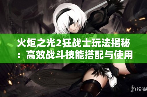 火炬之光2狂战士玩法揭秘：高效战斗技能搭配与使用技巧分享