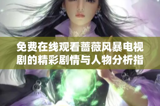 免费在线观看蔷薇风暴电视剧的精彩剧情与人物分析指南