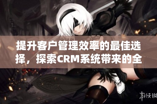 提升客户管理效率的最佳选择，探索CRM系统带来的全新体验